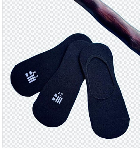Invisible Black Socks 3 Pcs
