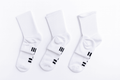 Long White Socks 3 Pcs