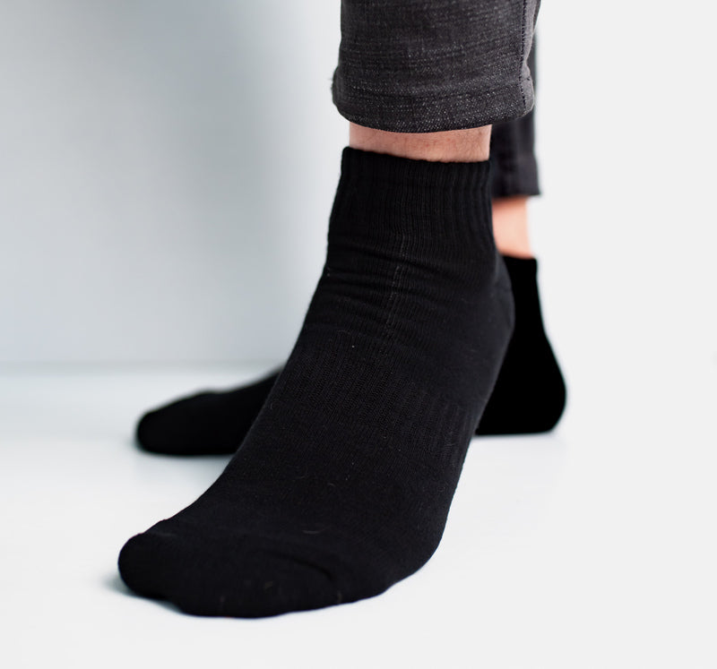 Medium Black Socks 3 Pcs