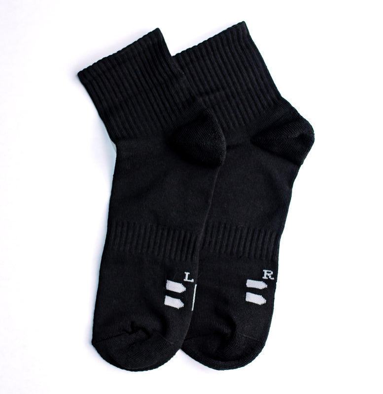 Kids Black Medium Socks 3 Pcs