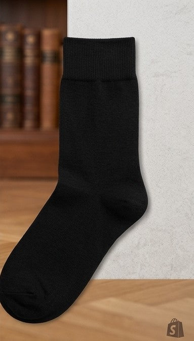 Classic Black socks - 1 Packet 3 pcs