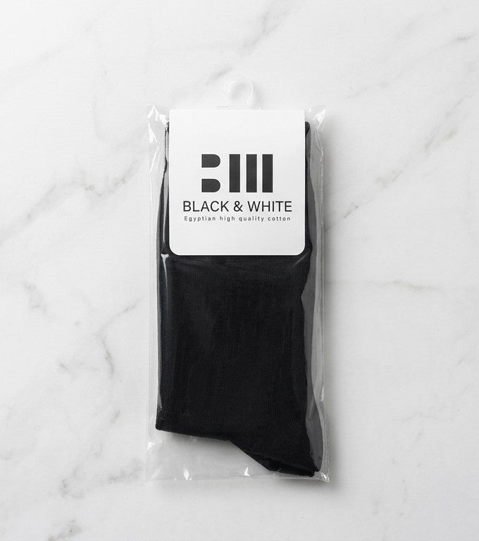 Classic Black socks - 1 Packet 3 pcs