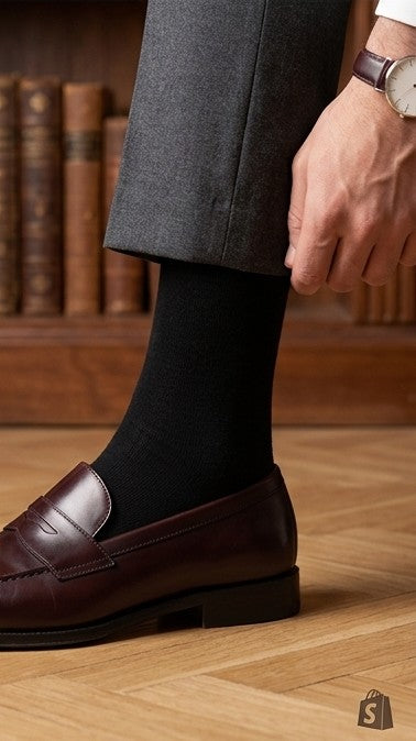 Classic Black socks - 1 Packet 3 pcs