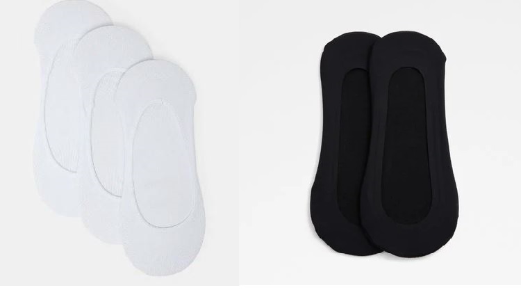 Black & White Khof Offer 2 Medium Packs of 3 Pcs