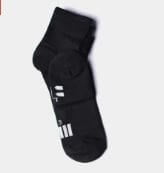 Kids Black Medium Socks Crew Comfort 3 Pcs